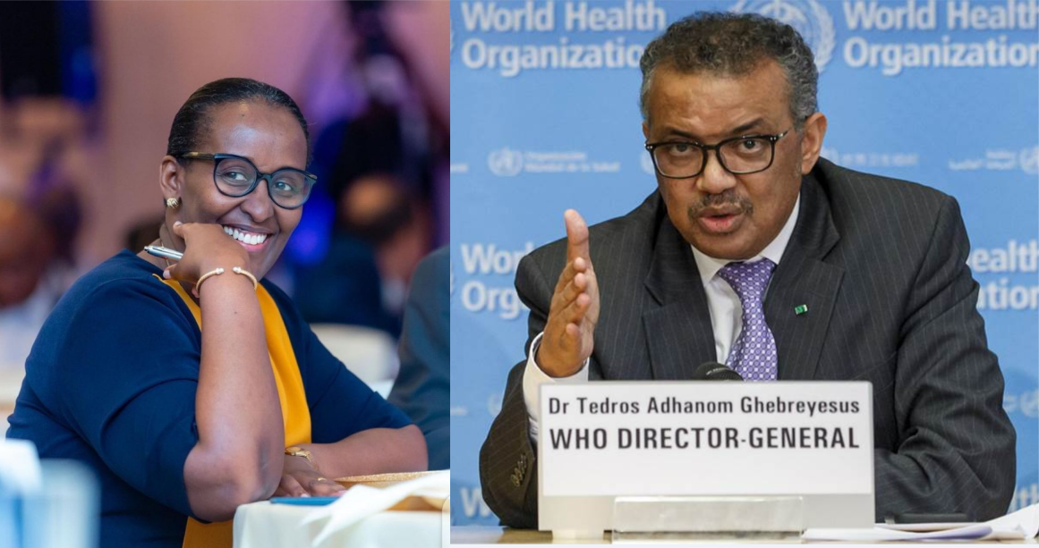Umuyobozi wa OMS/WHO yashimye u Rwanda avuga kuri Jeannette Kagame na Dr. Ngamije